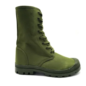 Zstep Outdoor Climbing Hiking Boots Green Color Hot Selling Outdoor Light Weight Oxford Cloth