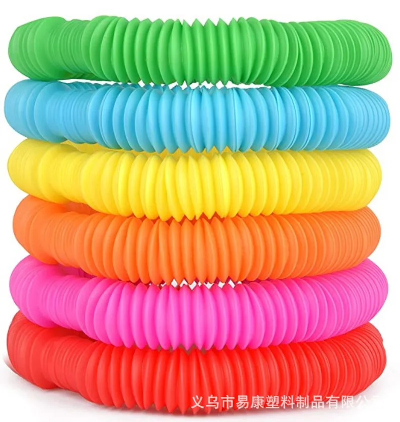 В наличии, Детская растягивающаяся труба для аутизма, декомпрессионные игрушки для взрослых, сенсорные игрушки