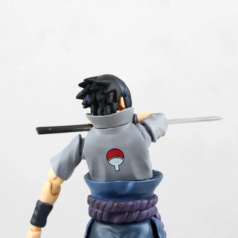 动漫火影忍者sasuke uchiha动作图活动pvc模型玩具