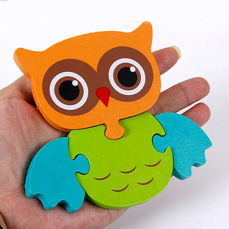 Wooden Puzzles Toys For Boys Girls Toddlers,3d Jigsaw Puzzles Toys For Kids,Learning Educational