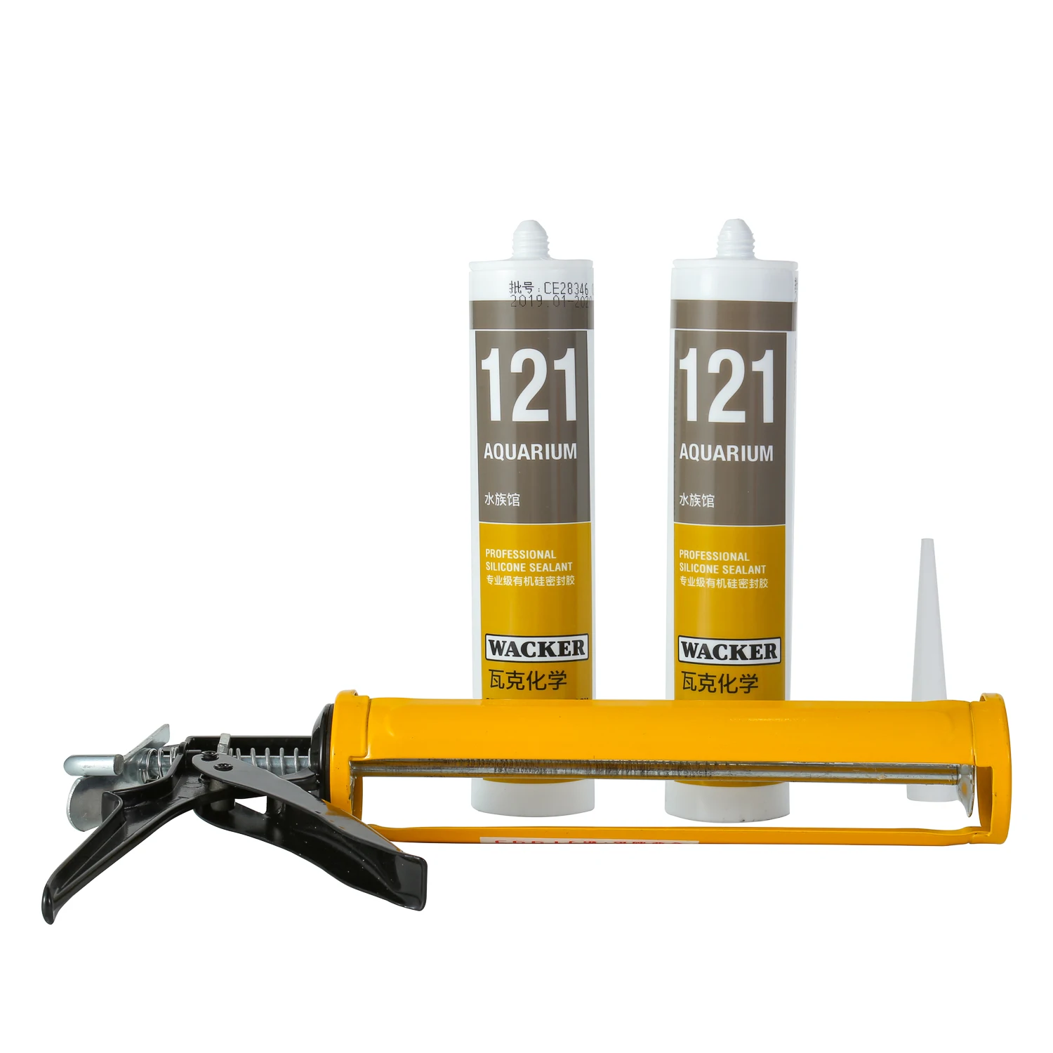 Aquarium silicone wacker121 4本8/20まで売り Wacker 121