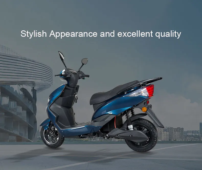 CKD SKD 10inch 600/800W 50km/h Speed Electric Scooter Lightweight Electric Motorcycle for Adults From China