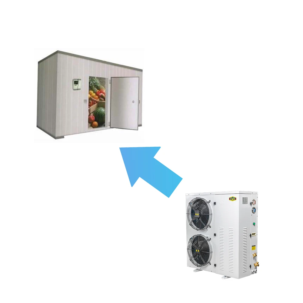 5HP Copeland Compressor Condensing Unit for Refrigeration Cold Room Side Blow Fan