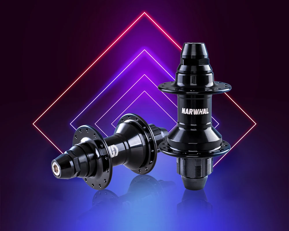 Gateshark Bicycle Hubs Bmx Race Bike Hub Aluminum Bearing Allen Bolt