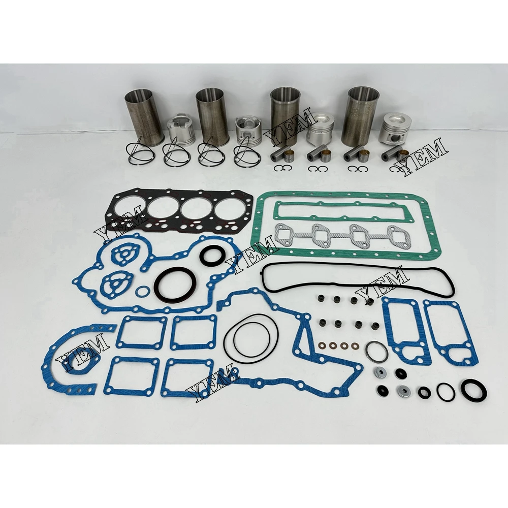 2Z Repair Kit With Head Gasket Set Piston Rings Liner for Toyota