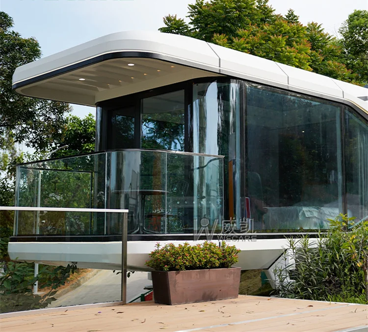 Mobile Modular Prefab Container Homes Capsule Vessel Tiny Cabin House