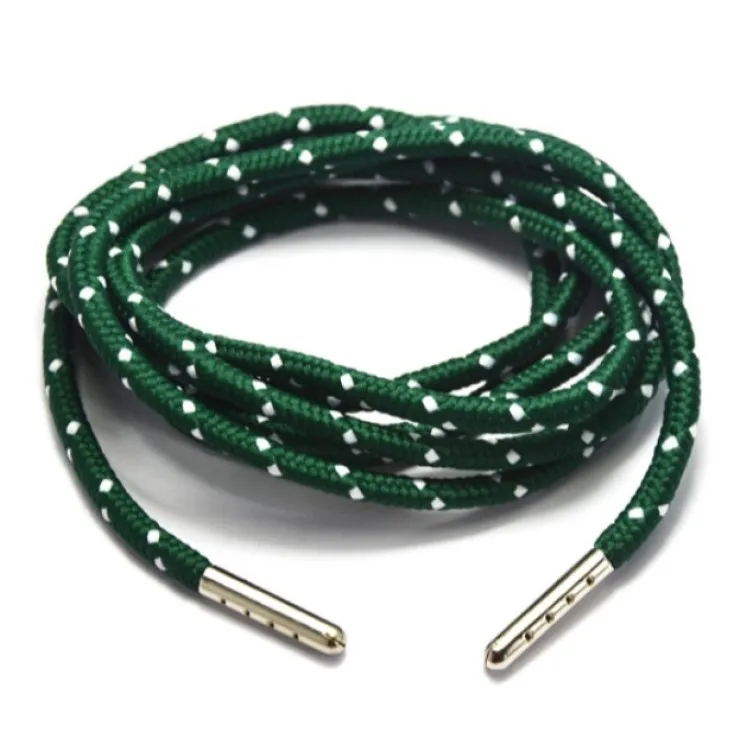Custom Shoe Laces No Plastic Tips Ecofriendly Hot Pressed End Tips