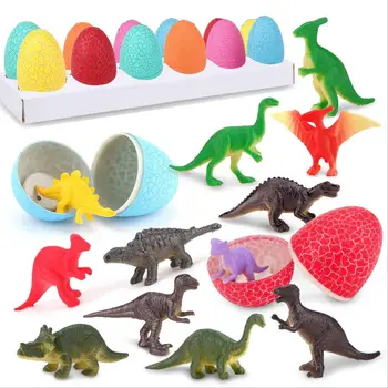 Multi-colors Tumbler Toys Dinosaur Egg with Dinosaurs toys inside