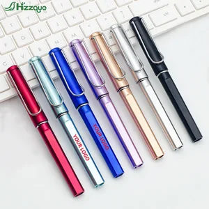 Hot Selling Custom Logo 0.5mm Gel Pen Classic Plastic Ballpoint Pen for Promotional Use