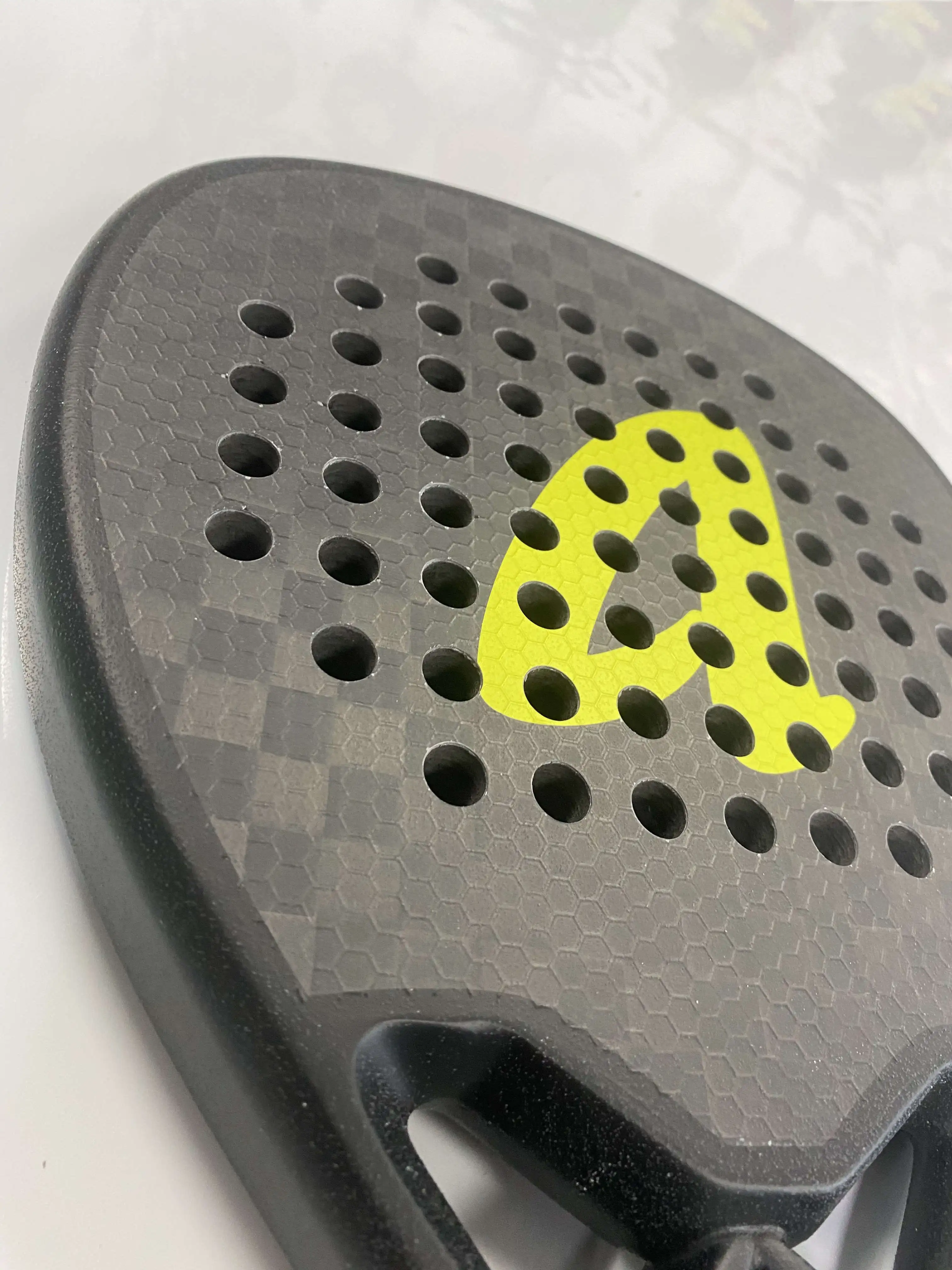 Частицы краски черный 12K Углеродное волокно запрос palas de paddle теннисные ракетки