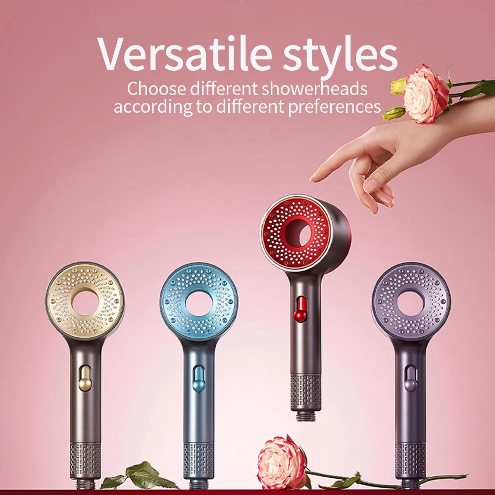 Vitamin C Handheld Showerhead With Micro Bubble Mist Spray And Xiamen