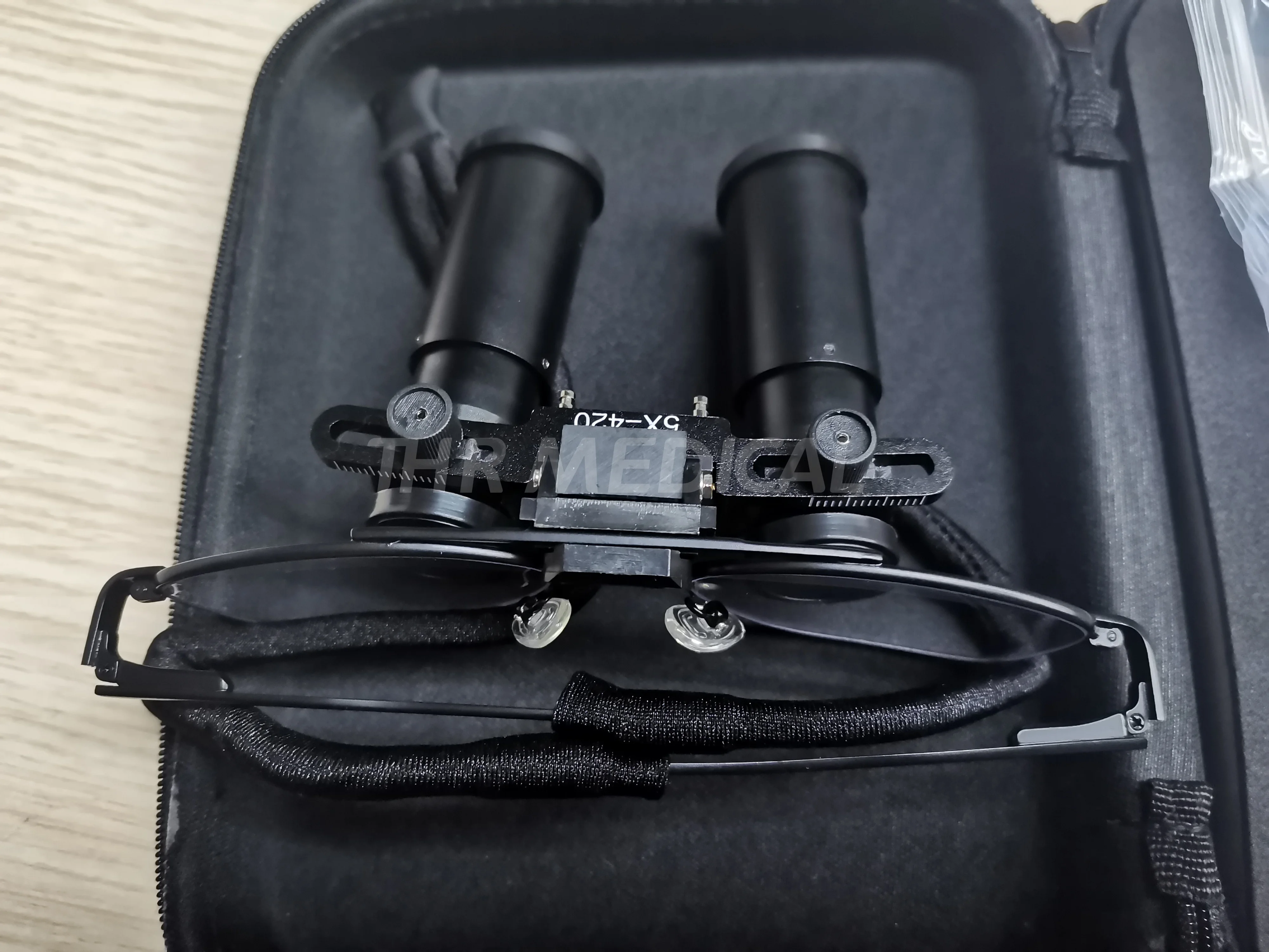 THR-C1-5X хирургические портативный фар микроскопа призмы loupes magnifier Очки Зубные бинокулярная