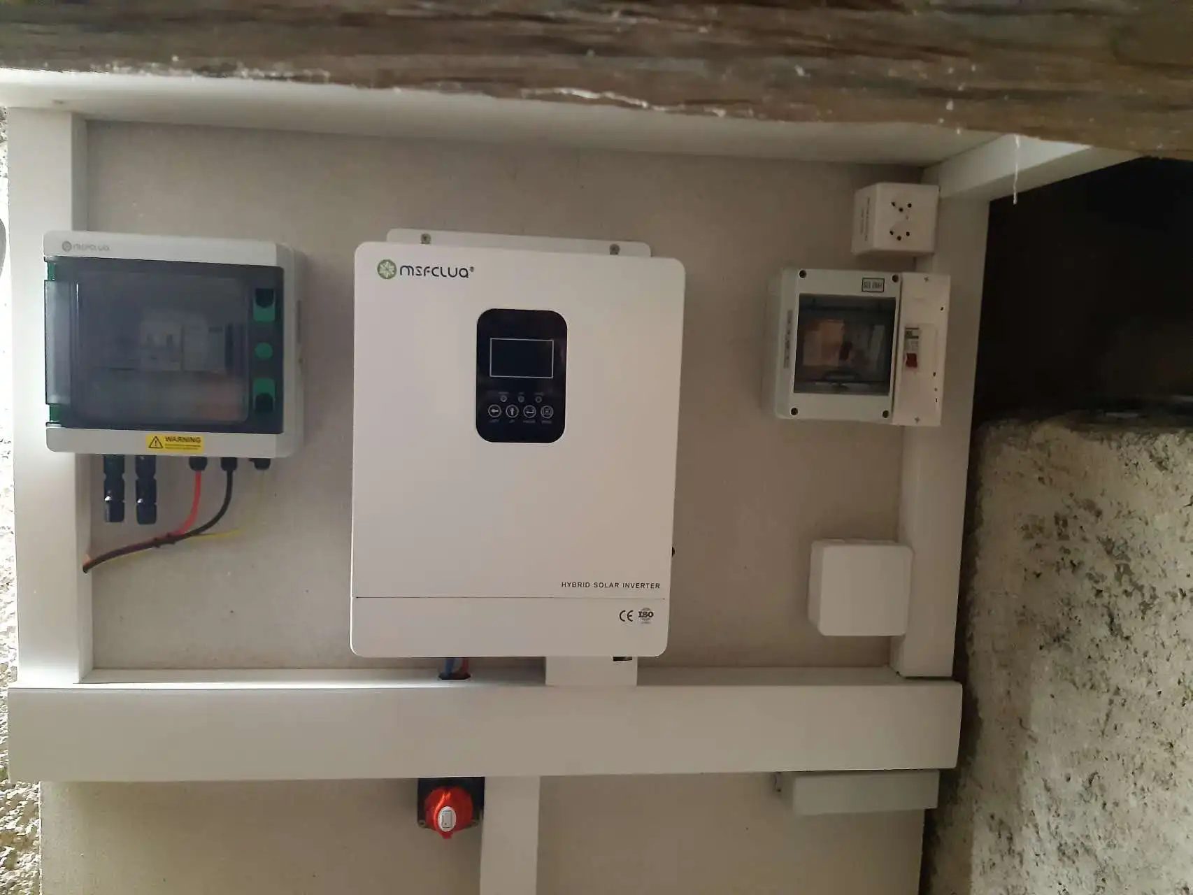 110V 220V Adjustable Output Voltage 3KW 5KW Solar Inverter 24V 48V DC/DC  DC/AC 3000w 5000w Mppt Solar Hybrid Inverter
