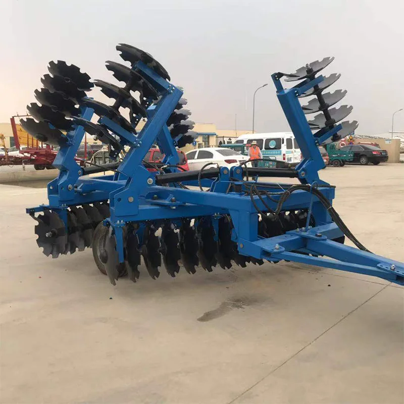 農業機械油圧ディスクハロー24ブレードミニオフセット大型ディスク