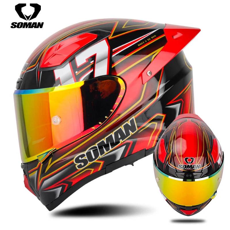 Soman Frp New Fiberglass Lightweight High Quality Safety Motorcycle Helmets  With Big Vents Double Visors Casco Para Taiko - Buy Frp Helmets,Motorcycle  Helmets,Fiberglass Helmet Product on Alibaba.com