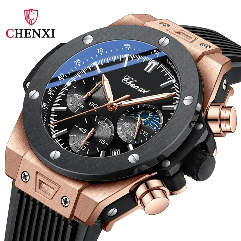 CHENXI 939 Men's Watch - Luxury Chronograph with Luminous