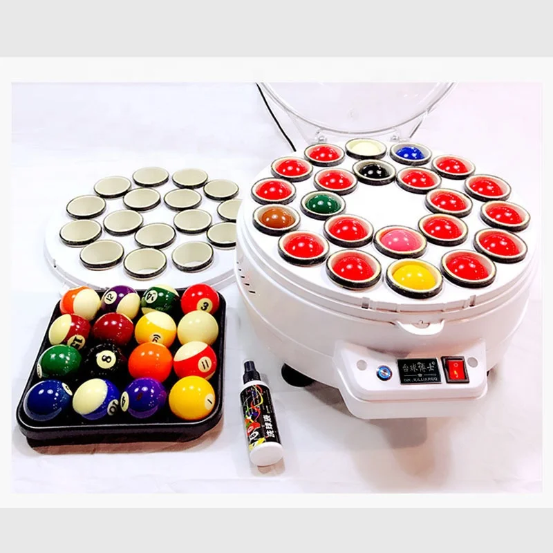 2 in 1 Double Function Snooker and Pool Ball Automatic Electronic Washing Cleaner Machine