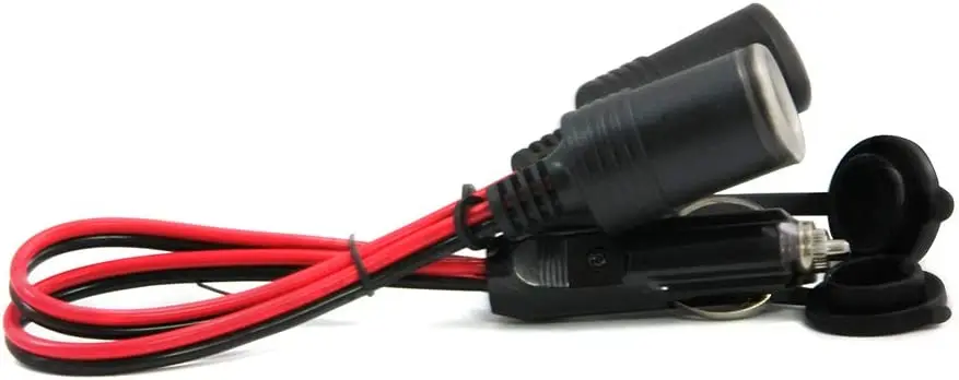 Presa Accendisigari Doppia Con Interruttore, Distributore Accendisigari Adattatore 12v24v Per Presa Accendisigari Per Auto Moto 89912405