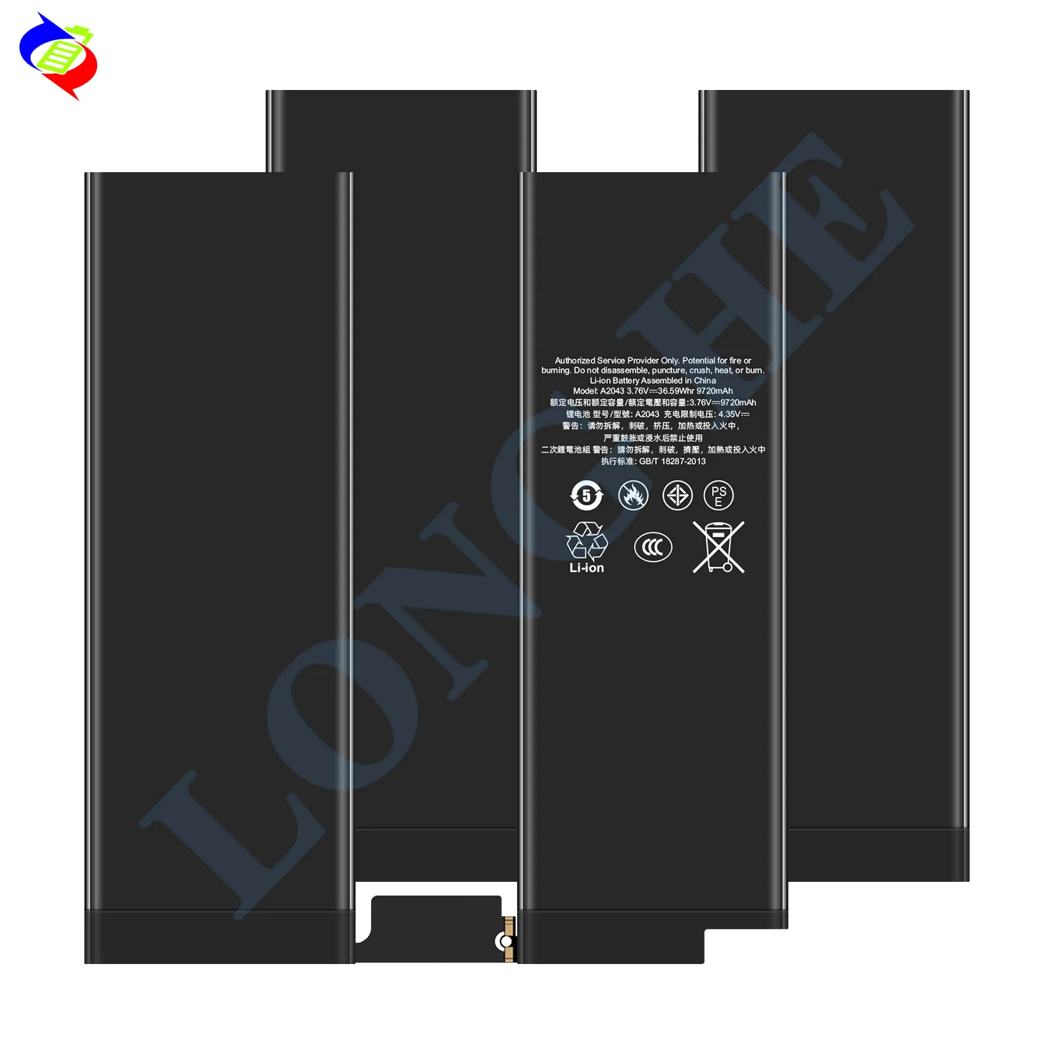 Premium 9720mAh iPad Pro 12.9 Battery Replacement A2043 A2229