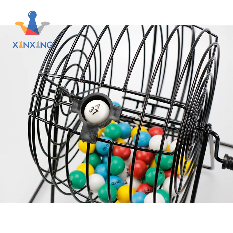 Машинка для игры в бинго 18 карт 75 мячей