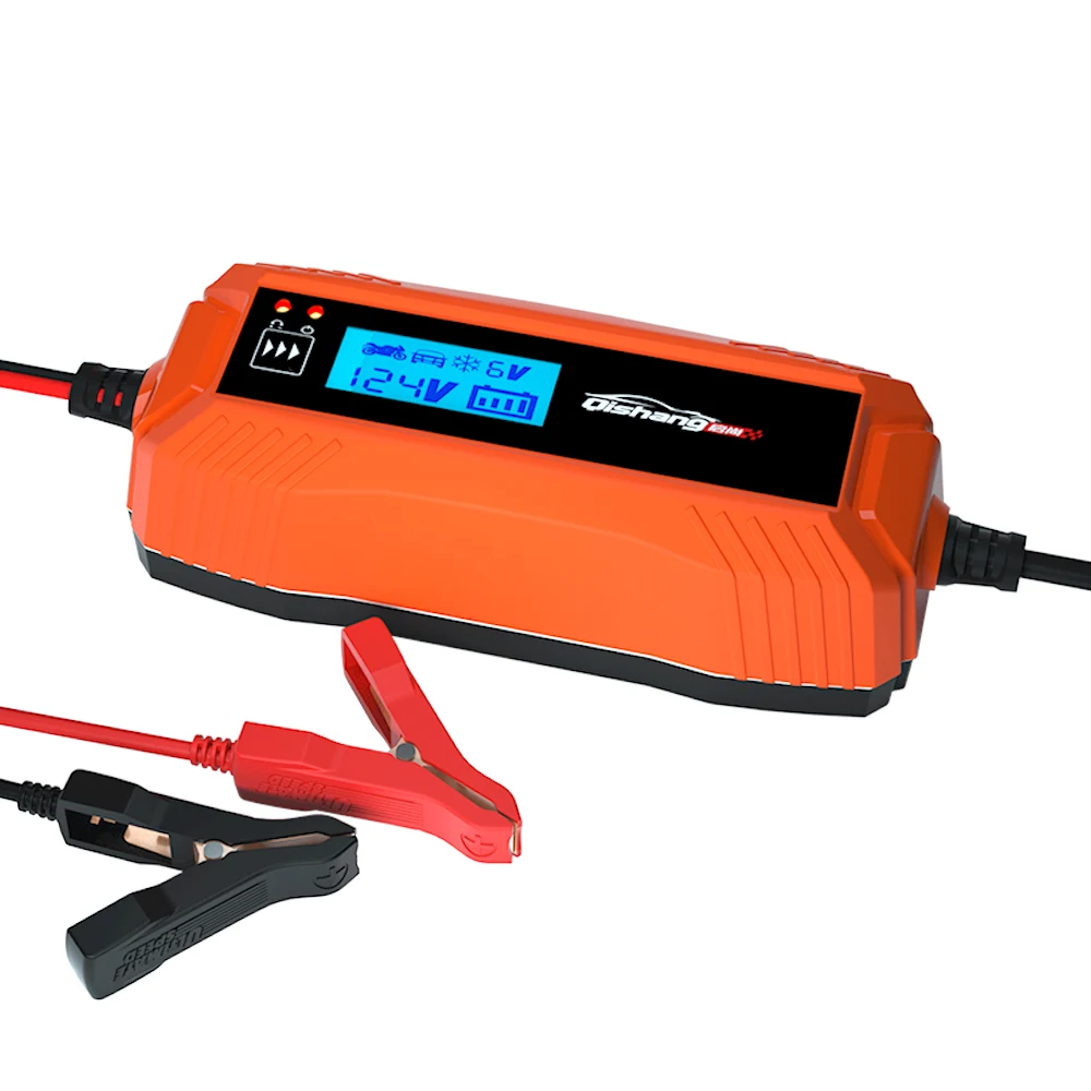 Caricabatteria Auto Ultimate Speed 12V/24V: Intelligente, Automatico E Con 8 Programmi Per Auto, Moto E Camion