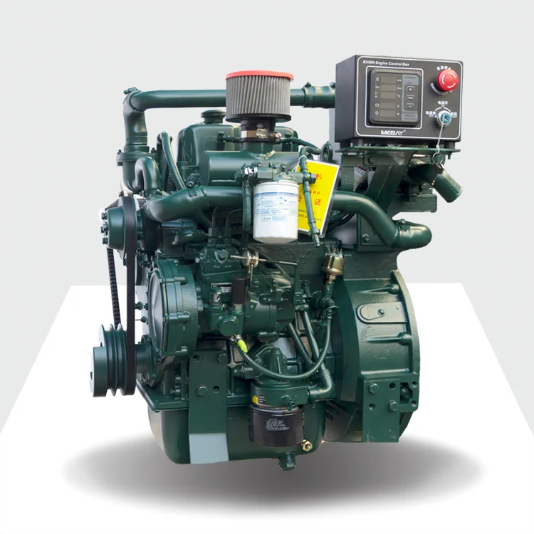 Yuchai 2 Cylinder Marine diesel Engine Inboard Water Cooled diesel Boat Engine 4 Stroke for Sale