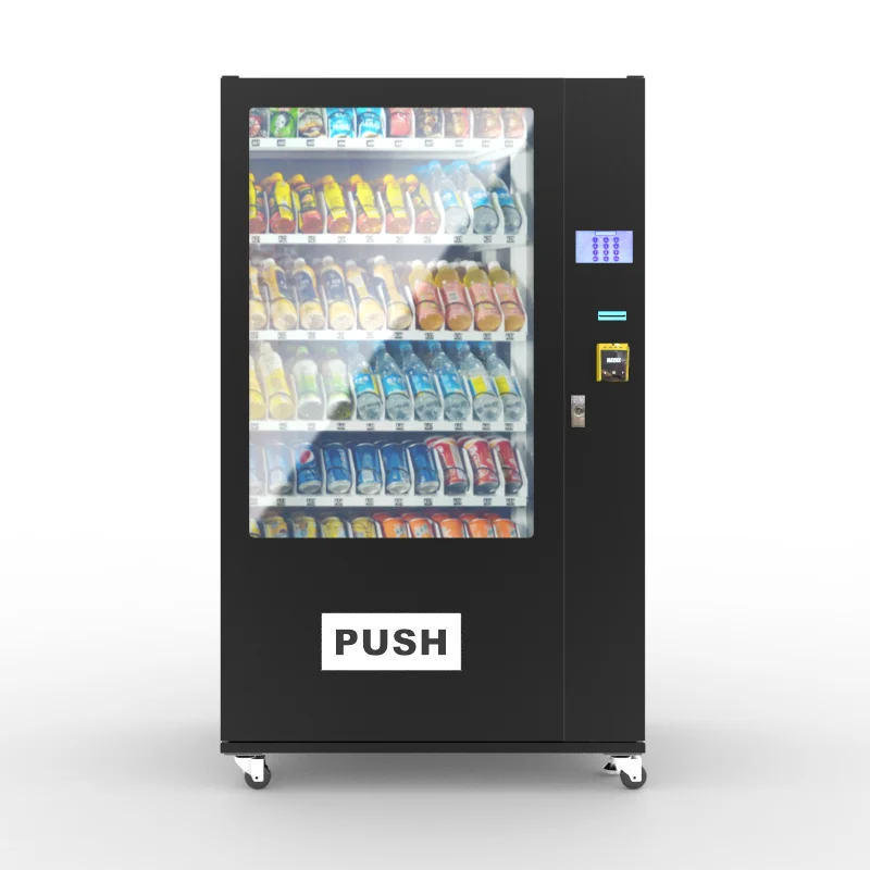 Commercial New Product Refrigerated Vending Machine Automatic Soft Drink Vending Machine in School Hotel Subway