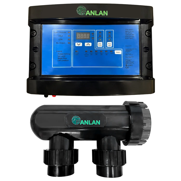 2 in 1 Automatic Dosing Chlorine Salt Chlorinator for Swimming Pool