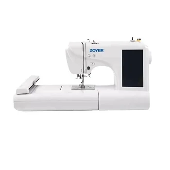 ZY1950T zoyer household sewing machine series touch screen 96 design built-in sewing and embroidery machine for home