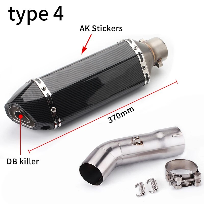 Tuyau D'Échappement Intermédiaire Inox Pour FZ8 FZ8N – Performances Boostées, Son Unique, Anti-Rouille