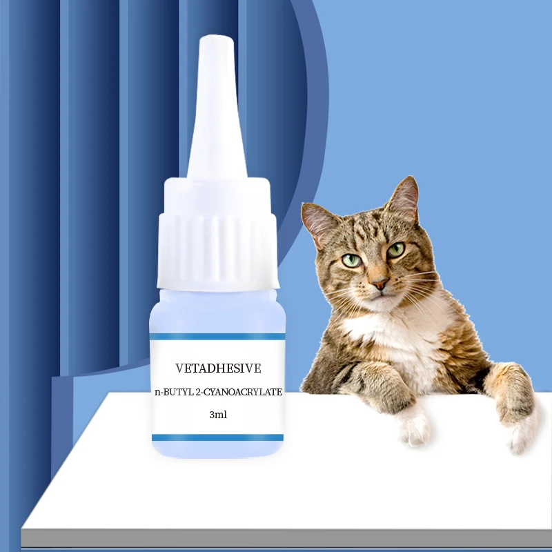 Tissue Adhesive for Animals and Pets Surgibond Veterinary Use Surgical Skin Adhesive Wound Closure Medical Glue Cyanoacrylate