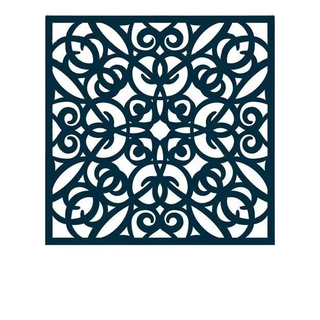 High Quality Home Design CNC Laser Cut Panels Stainless Steel Metal for Balcony Railing