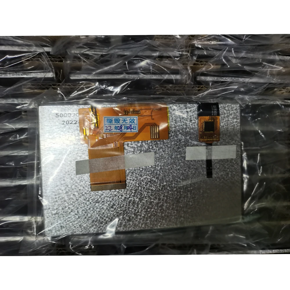 Small Size 5 Inch LCD Panel Screen 800x480 Resolution with Capacitive Touch Screen 10 Touch Points