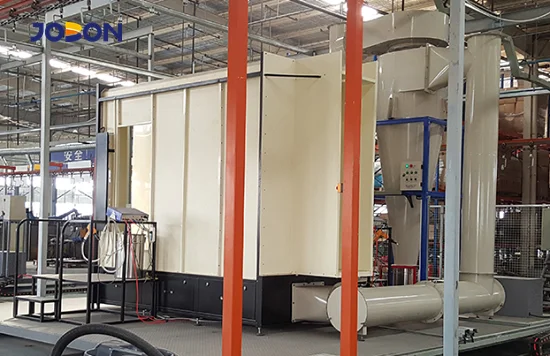 product-353-228 PVC powder coat booth