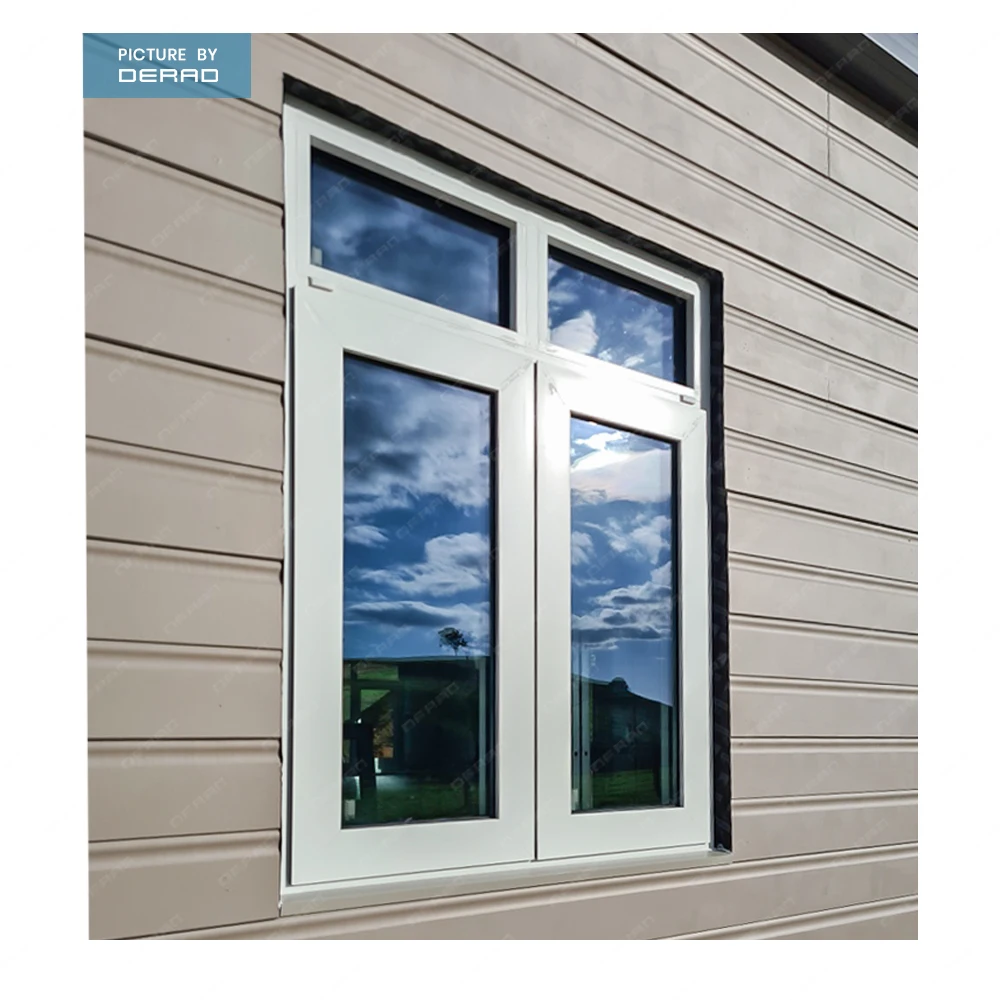 High quality aluminium frame casement windows with energy saving Low-e tempered glass for residiental bedroom living windows