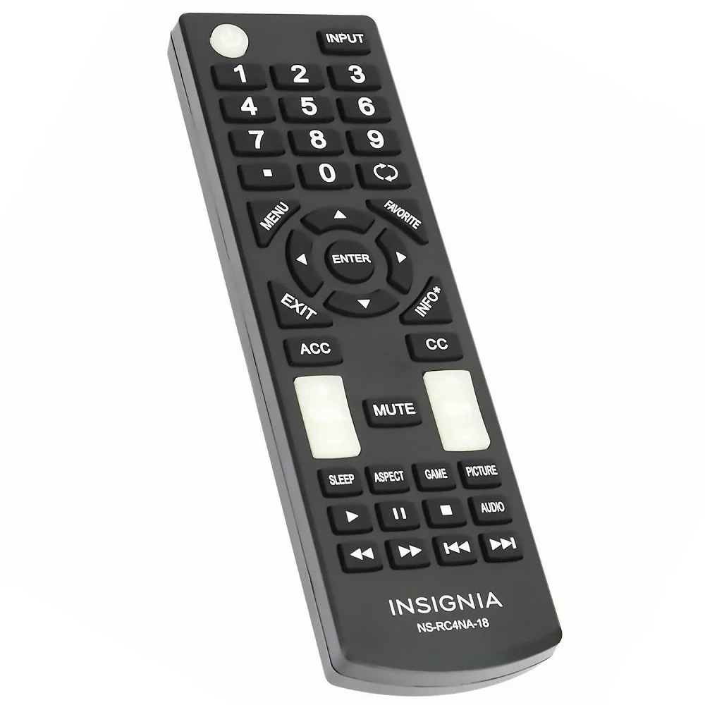 NS-RC4NA-14 リモコン 対応機種: Insignia TV NS-32D312NA15 NS-24D510NA15(未使用の新古品) New NS-RC4NA-14 Replace Replace Remote Control Compatible with