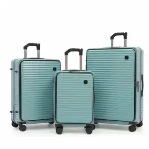 Designer High Quality Unisex Luxury Carry-On PC Trolley Suitcase with TSA Lock Wheel and Spinner Caster for Easy Travel