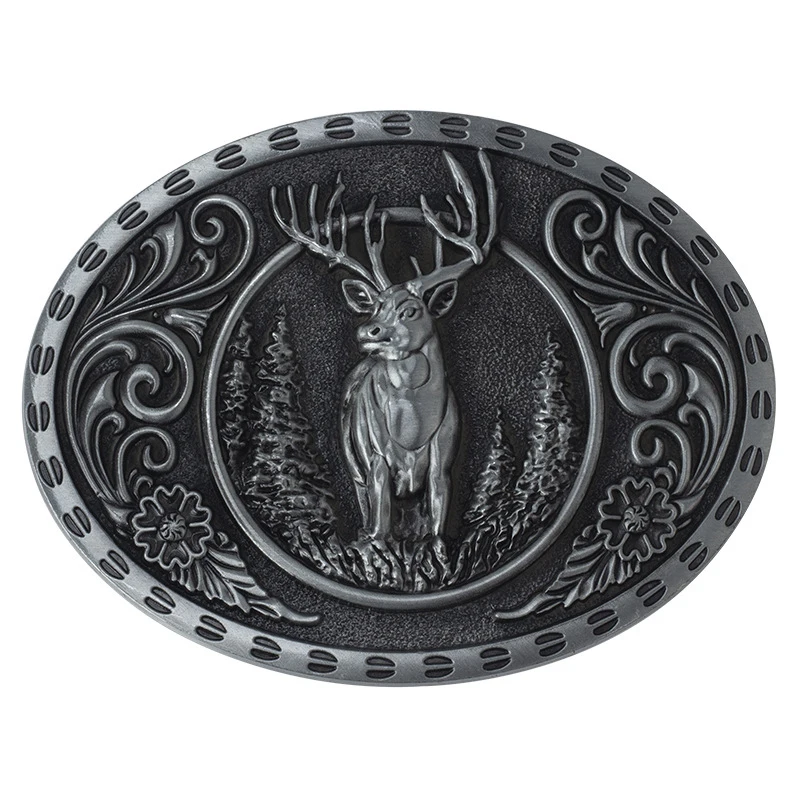 Factory Customized High-End Fashionable Exquisite Craftsmanship Retro Style Belt Buckle