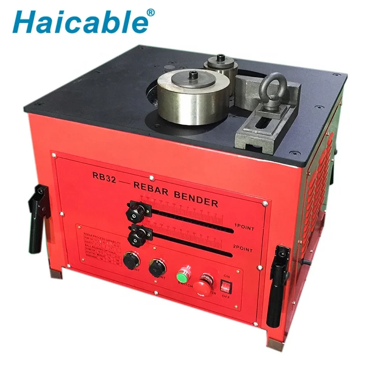 Homemade Rebar Bender Handy Bending Processing Machinery Reinforced Bar Cutting Tool