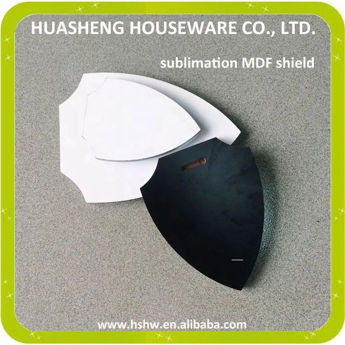 Blanks MDF Shield Trophy Wooden Plaque for Sublimation
