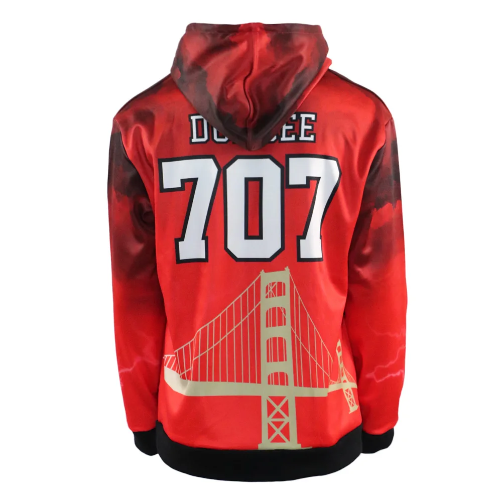 2025 Custom Sublimated Pullover Team Bang Bros Hoodies