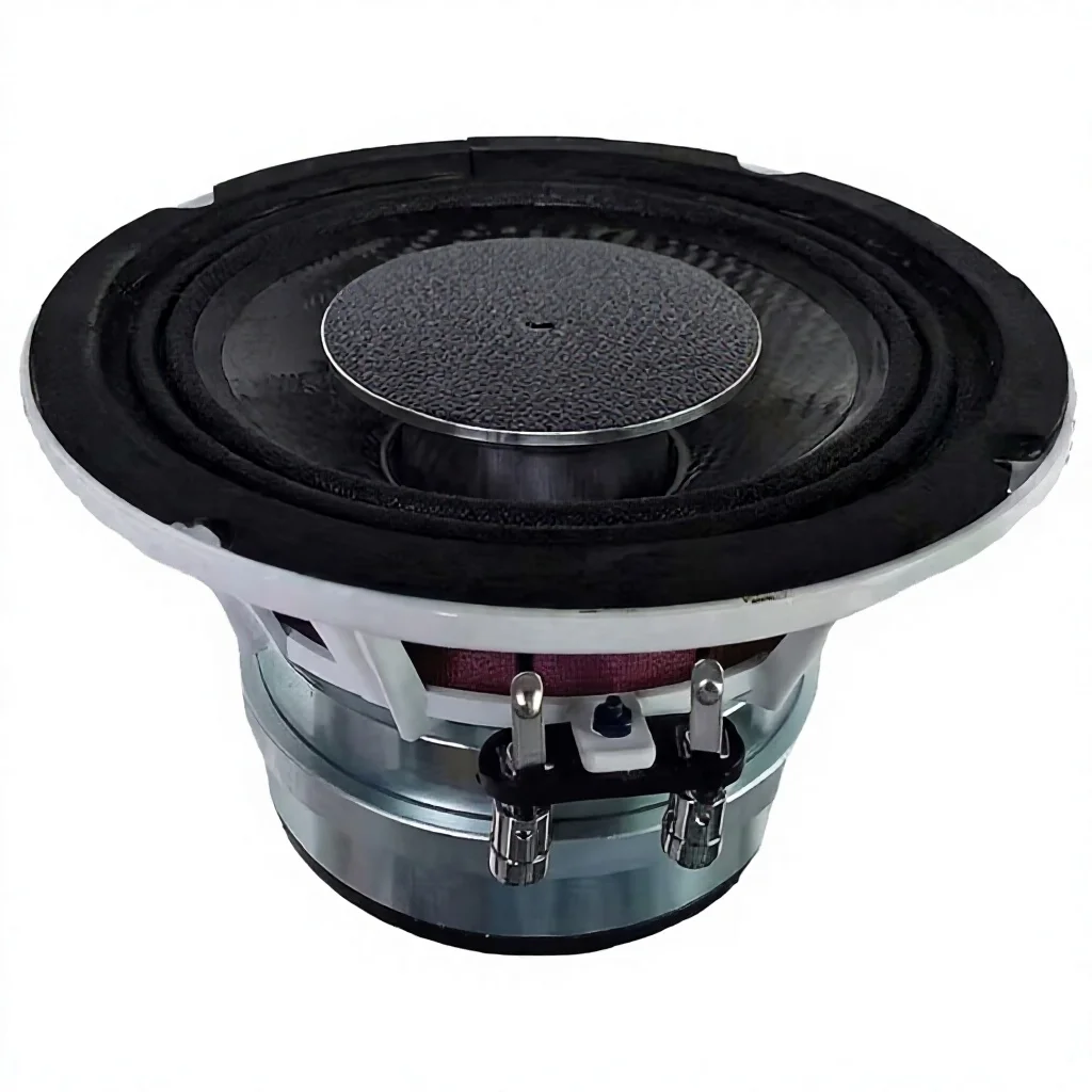 Neodymium 650-040 6.5 Inch Car Coaxial Speaker 200W RMS 2 Inch HF Tweeter Carbon Cone Full Range 8 12-24V Car Audio
