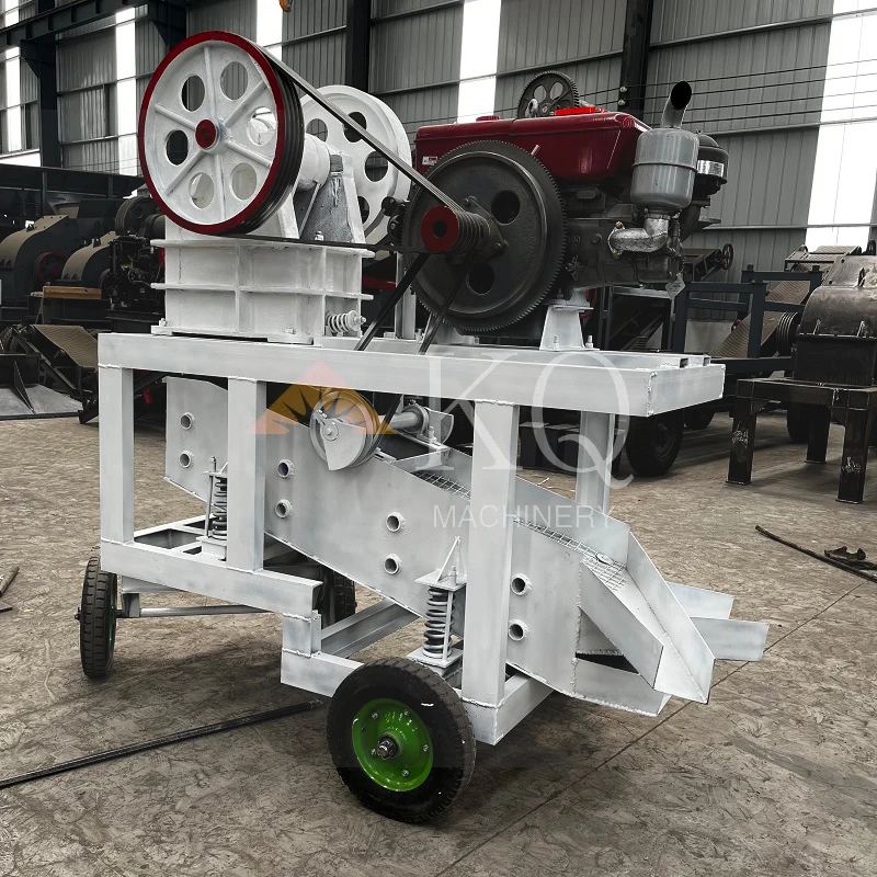 Máy nghiền đá hàm Jaw Crusher - hình ảnh 7