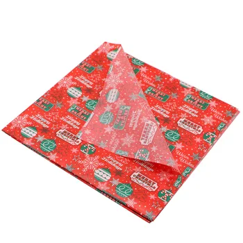 Wholesale Christmas Wrapping Paper Packaging Tissue Paper Gift Wrapping Paper Roll Customized