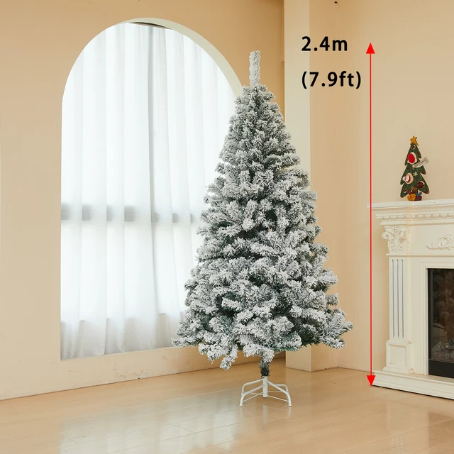 Sevenlots 8ft christmas decorations 2023 for tree 240cm Xmas trees
