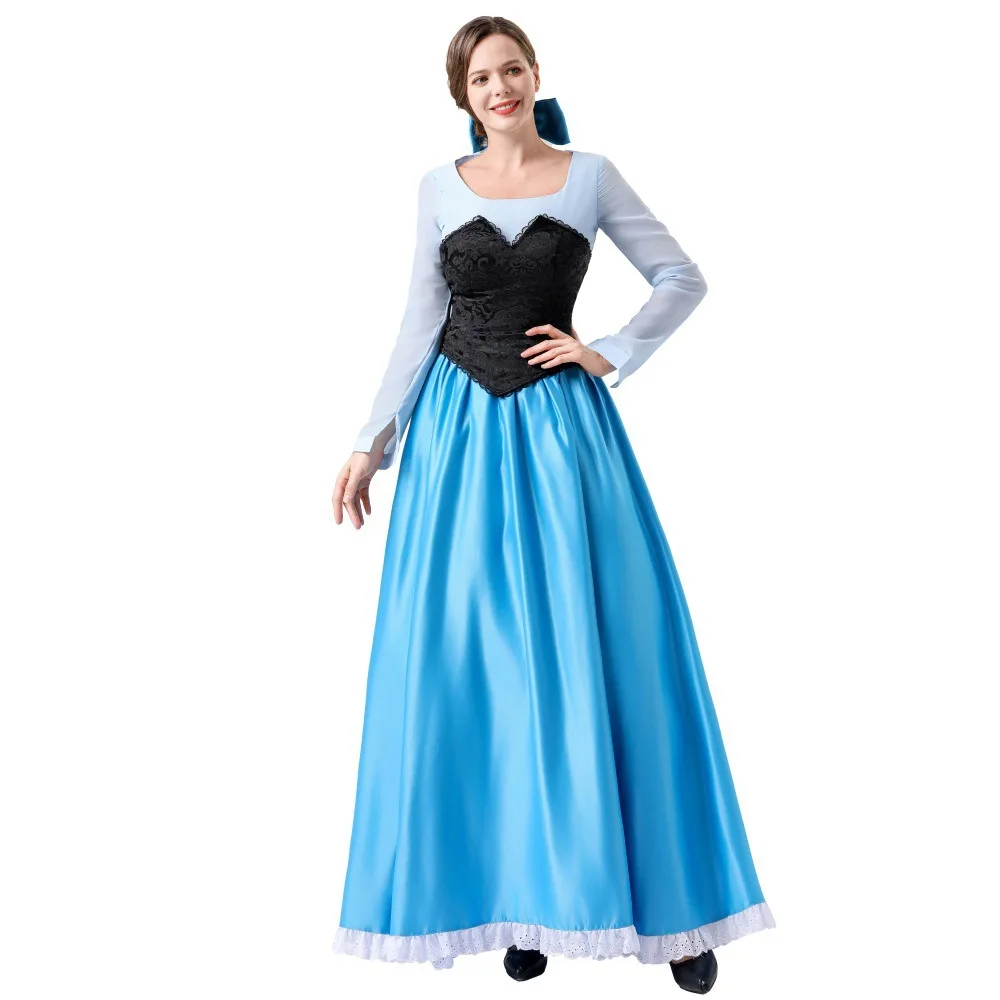 2025 Girls Little Mermaid Princess Dress Pretty Party Sea Daughter Costume  for Halloween Cosplay Anime