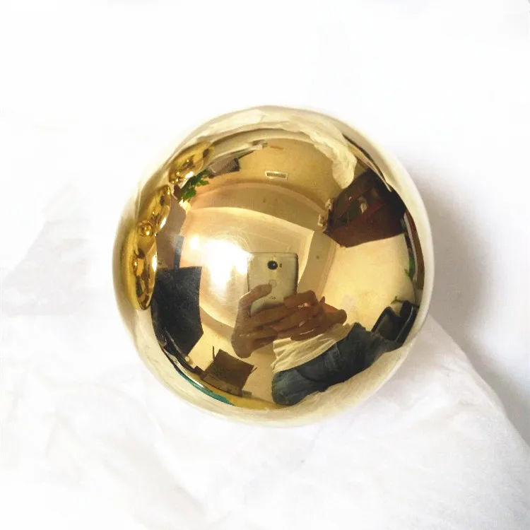 In Stock 53mm 60mm Mirror Polished Hollow Brass Ball Spheres