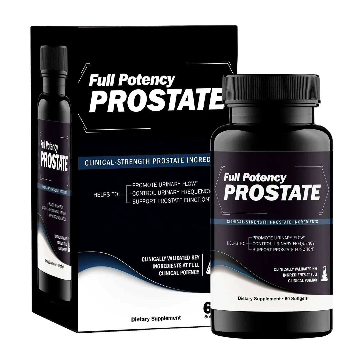 Private Label OEM Men's Power Boost Health Supplement Full Portancy Prostate Capsule Promote Urinary Flow