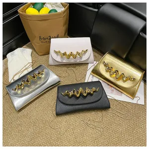 2026 New European and American Trendy Handbag Light Luxury Banquet Bag Trendy Box Bag Exquisite Women's Bag