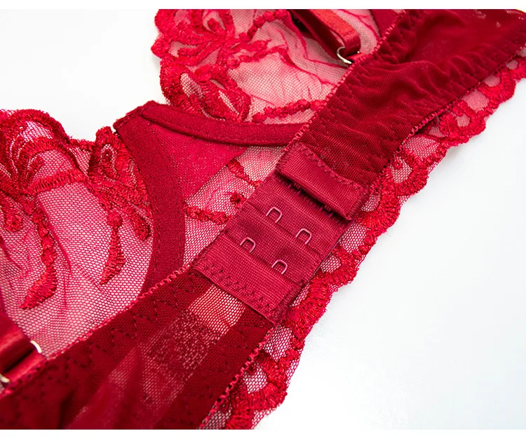 Set di due pezzi di reggiseno e mutandine trasparenti per ragazze intelligenti a buon prezzo_voghion.com